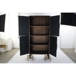 DKD Home Decor Armario Árabe 41 x 181 x 86 cm Marrón Claro / Marrón Oscuro