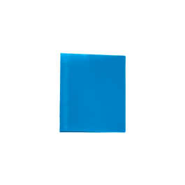 Liderpapel 43432 Carpeta 4 Anillas 25 mm Polipropileno Din A4 Azul Translucido