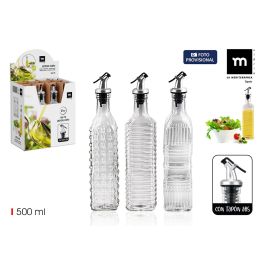 Inde Aceitera de Vidrio 500 ml con Tapón, 6x6x30 cm Precio: 47.2799998. SKU: B1CCTZ8M2H