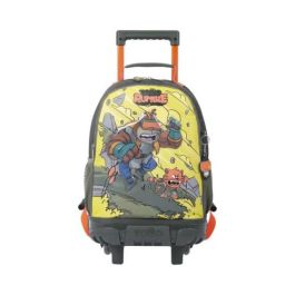 Totto Mochila Escolar con Ruedas Mediana MJ03BWM005-2310-4DJM Infantil Cartoons Capacidad 14.6L
