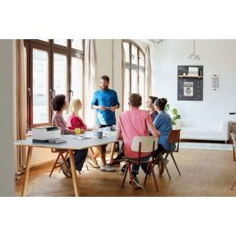 HP M209d Impresora Láser Monocromo con Impresión Dúplex Rápida, Diseño Compacto, Alto Rendimiento y Configuración Sencilla con App HP