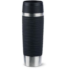 Emsa Travel Mug Waves Grande Termo (negro/acero inoxidable, 0,5 Litros) Precio: 48.78999994. SKU: B1K3DJQFDZ