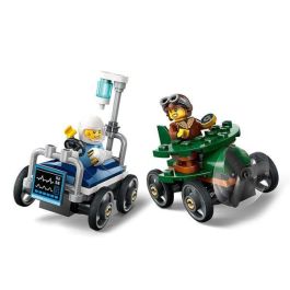 Juego de construccion coches de carreras: avión vs cama de hospital lego city great vehicles Juego de construccion coches de carreras: avión vs cama de hospital lego city great vehicles