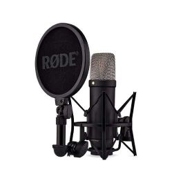 Rode NT1 5Th Gen Micrófono de Estudio con XLR y USB, Grabación 32 bits, DSP Avanzado