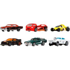 Hot Wheels Jby78 Pack Legends Multipack 6 Vehículos a Escala 1:64 para Coleccionistas +3 años