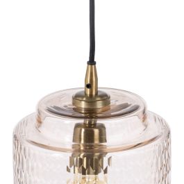 Lámpara de Techo Cristal Dorado Metal 220 V 240 V 20 x 20 x 27 cm