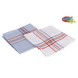 Paño Sarga 52x52 cm Azul-Blanco - Supernet (24 Unidades) Paño Sarga 52x52 cm Azul-Blanco - Supernet (24 Unidades) Precio: 26.59000047. SKU: B1KFB9K4J5