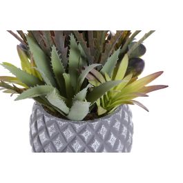 DKD Home Decor Planta Rosa Naranja 28 x 29 x 31 cm (4 Unidades)