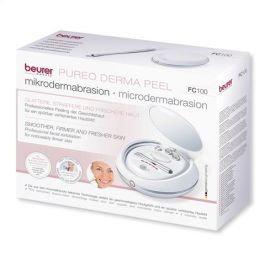 Beurer FC-100 Exfoliador Profesional de Microdermoabrasión para Peeling Profesional de la Piel, 3 Cabezales de Zafiro, 2 Intensidades