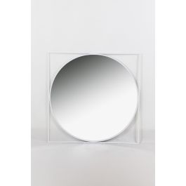 Espejo de pared DKD Home Decor Blanco 85,5 x 3 x 85,5 cm (3 Piezas) (3 Unidades) Precio: 95.5000002. SKU: S3043134