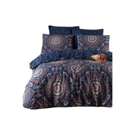 Sin marca ASI8683743944620 - Juego de cama azul, 1 funda nórdica 220x240 cm y 2 fundas de almohada 60x60 cm, 65% algodón 35% poliéster Sin marca ASI8683743944620 - Juego de cama azul, 1 funda nórdica 220x240 cm y 2 fundas de almohada 60x60 cm, 65% algodón 35% poliéster Precio: 41.89000035. SKU: B167VVQV4J