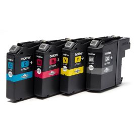 BROTHER Pack cartuchos Negro, Cian, Magenta y Amarillo MFC-J4410DW/MFC-J4510DW, 600 pag