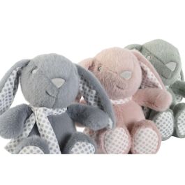 Peluche Manta Baby DKD Home Decor Rosa Azul 100 x 1 x 75 cm Set de 2 (3 Unidades)