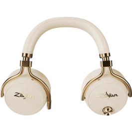 Zildjian Auriculares Inalámbricos Alchem-E Over Ear con Cancelación de Ruido Activa y 45 Horas de Autonomía, Color Crema