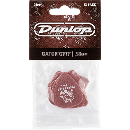 Dunlop Pack 12 Púas Gator Grip 0.58mm