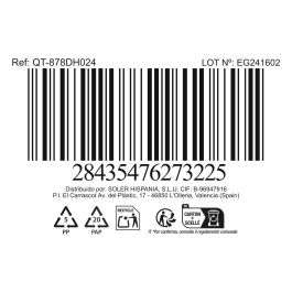 Quttin Sarten 24 cm Aluminio Forjado Full Doha (6 Unidades)