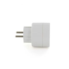 Chacon Mini Toma WiFi On/Off 10A Smart Plug para App My Chacon, programable con temporizador y control remoto por smartphone, 2300W