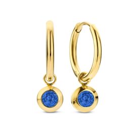 Pendientes Mujer CO88 Collection 8CE-70487 Dorado Azul Precio: 59.50000034. SKU: B1FGJHGS4H