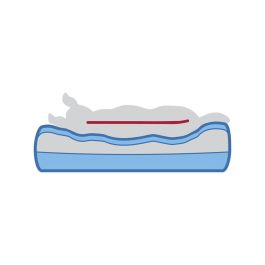 Cama para Perro Trixie Vital Lino Soft Beige Crema 110 X 92 CM