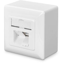 Digitus Toma de Pared RJ45 Cat6 Apantallada 2xRJ45 Montaje Superficie Blanco Precio: 27.59000013. SKU: S5602000