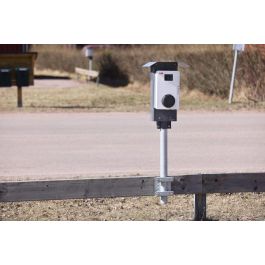 Next Green Soporte para Cargador de Coche Eléctrico Polebox 190 S para Poste