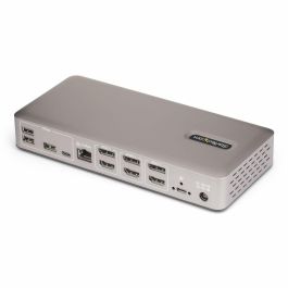 Hub USB Startech 150UE-USB4DOCKTRIPLE Gris