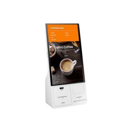 Samsung Kiosco Autoservicio Táctil 23.8" Full HD (1920x1080) Tizen WiFi Blanco Panel ADS 250cd/m² Uso 16/7 Sin PC Requerido