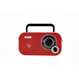 Radio am/fm cr 1140 roja, 21 x 5,6 x 12 cm Radio am/fm cr 1140 roja, 21 x 5,6 x 12 cm