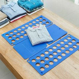 Pack Tendedero Plegable Vertical con Ruedas y Doblador de Ropa InnovaGoods