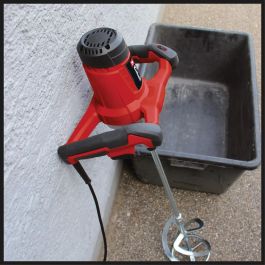 Einhell TC-MX 1400-2 E Mortero para Pintura 1400W 780 RPM Diámetro 13.3 cm Rojo - Arranque Suave