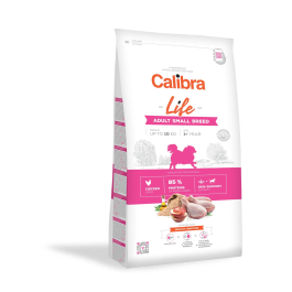 Calibra Dog Life Adult Small Breed Pollo 6 kg - Hipoalergénico, bajo en cereales, piel y pelaje saludables Precio: 31.5000004. SKU: B1BAA6J7XX