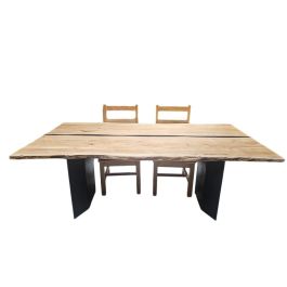 DKD Home Decor Mesa Comedor Acacia Metal 100 x 76 x 200 cm Moderno Precio: 872.7900005. SKU: B1E5E3XXZ2