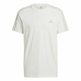 Camiseta de Manga Corta Hombre Adidas Essentials 3 Bandas Blanco L Precio: 26.8899994. SKU: B1HEN54K5A