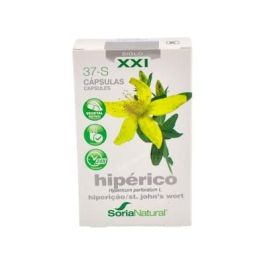SORIA NATURAL S-37 Hipérico XXI 30 Cápsulas, Extracto Liofilizado de Hypericum perforatum para el Sistema Nervioso Precio: 10.6900002. SKU: B169BVRJ6K