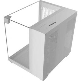 Mars Gaming MCVISIONMW Caja Gaming Minitorre MicroATX / Mini-ITX Blanca con Diseño Panorámico Triple Cristal Templado y Refrigeración Líquida 240mm