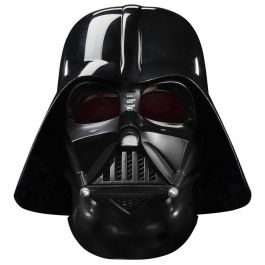 Hasbro F5514 Casco Electrónico Premium Darth Vader Star Wars: Sonidos de Respiración, Inspirado en Obi-Wan Kenobi, con Base