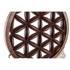 DKD Home Decor Decoracion Colgante Boho Blanco Marron 1 x 93 x 25 cm (2 Unidades)
