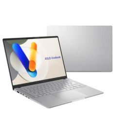 ASUS Vivobook S 14 OLED M5406WA-QD088W Copilot+ PC - Portátil 14" WUXGA OLED (AMD Ryzen AI 9 HX 370, 32GB RAM, 1TB SSD, AMD Radeon 890M, Windows 11) Plata Fría - QWERTY Español