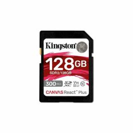 Tarjeta de Memoria Micro SD con Adaptador Kingston SDR2/128GB 128 GB 8K Ultra HD SDXC UHS-II Precio: 143.49999961. SKU: S55150527