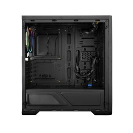 Deep gaming Caja Ordenador Gaming DGC200 RGB ATX USB 3.0 sin Fuente, Compatible con Gráficas de hasta 360mm y Refrigeración Líquida