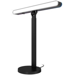 Logitech G LOG1701162278315 Iluminación de Acento RGB Dual Litra Beam LX: Tonos de Piel Naturales, Apariencia Radiante, Iluminación Frontal