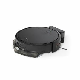 Livoo DOH145 WASH'UP Robot Aspirador Conectado 1000 Pa 70 min con 2 Depósitos Negro