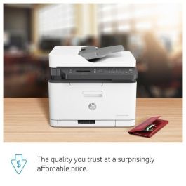 HP 4ZB97A Impresora Multifunción Color Láser MFP 179FNW 4 en 1 WiFi Ethernet USB Fax ADF 40 Hojas Blanca Oficina