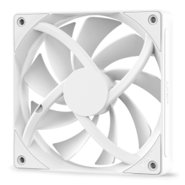 NZXT RF-Q12SF-W2 Ventilador para Ordenador de 12 cm, Rodamiento Dinámico Fluido, 1700 RPM, Blanco