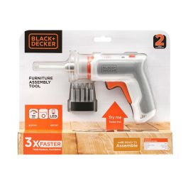 Kit: atornillador hexdriver 3,6v + aspirador de mano 3,6v bcknvcrta01-qw black & decker Kit: atornillador hexdriver 3,6v + aspirador de mano 3,6v bcknvcrta01-qw black & decker