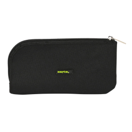 Estuche Escolar Safta Surf Negro (23 x 11 x 1 cm)