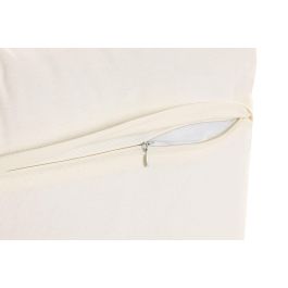 DKD Home Decor India 24 Cojín Crudo Bordado a Mano Algodón 30 x 50 cm (2 Unidades)