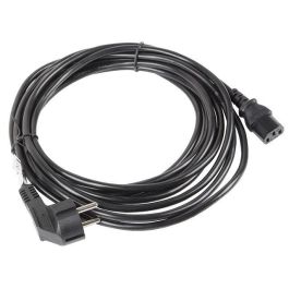 Lanberg Cable de Alimentación Schuko a CEE 7/7 IEC 320 C13, 10m, 220V 10A, Negro, Conector en Ángulo, Certificado VDE Precio: 14.88999985. SKU: S5611081