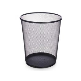 Papelera Rejilla Negra Pincello 29.5 cm - Metal (12 Unidades) Papelera Rejilla Negra Pincello 29.5 cm - Metal (12 Unidades)
