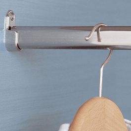 Cintacor Soporte Armario Ovalado Blanco Entre-Paredes (2 uds)